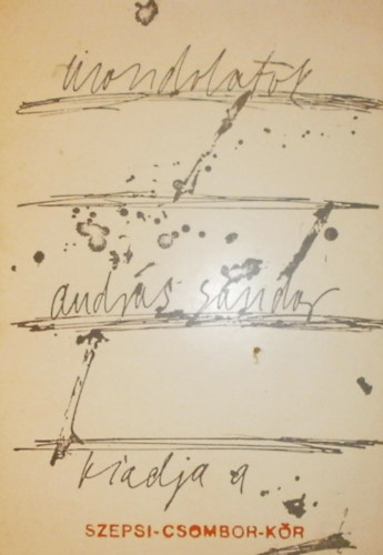 Andrs Sndor - Mondolatok