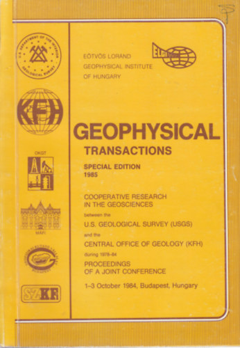 Geophysical Transactions vol. 31/1-3. (egy ktetben)- Geofizikai kzlemnyek 1985.