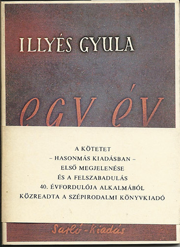 Illy�s Gyula - Egy �v
