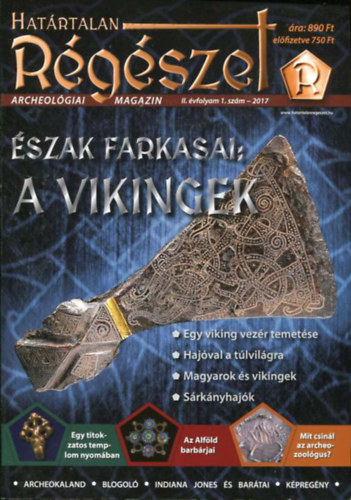 Szil�gyi Kata  (szerk.) - Hat�rtalan r�g�szet II. �vfolyam 1. sz�m 2017