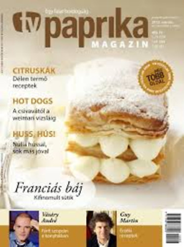 Zsigmond Gbor  (szerk.) - TV Paprika magazin - 2012. mrcius