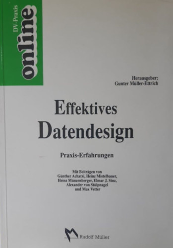 Gunter M�ller-Ettrick - Effektives datendesing