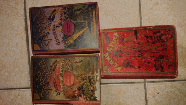 3 db Jules Verne regény: Észak dél ellen, A névtelen család,