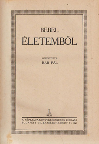 Bebel   (ford. Rab Pl) - letembl I-III. (egybektve)