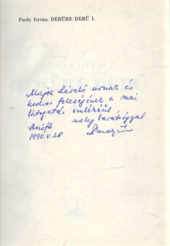 Pardy Istv�n - Der�re der� I.