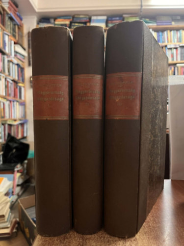 Milhoffer S�ndor - Magyarorsz�g k�zgazdas�ga I-III. (I. kiad�s)