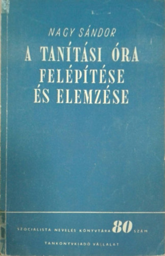 Nagy Sndor - A tantsi ra felptse s elemzse