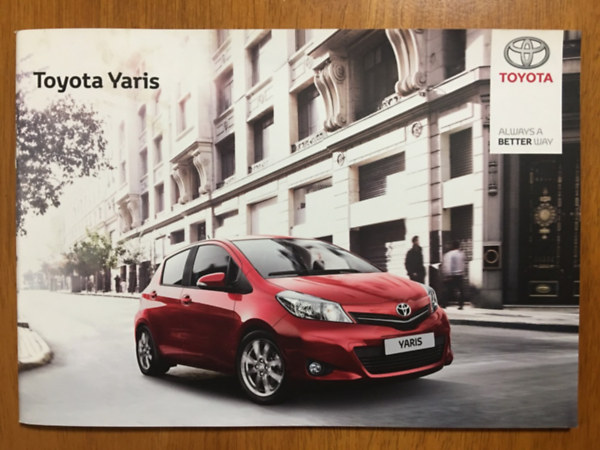 Toyota Yaris prospektus (2012)