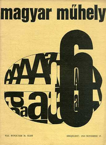 Magyar Mhely 1969 november (VIII. vf. 36. szm)