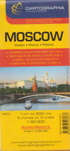 Moscow 1:50 000 (Moskau-Moscou-Moszkva)