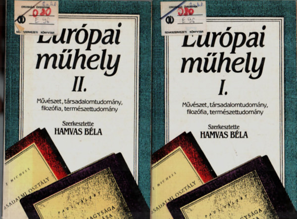 Hamvas Bla  (szerk.) - Eurpai mhely I-II.