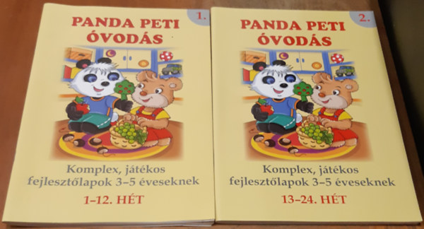 Manxhuka Afrodita - Panda Peti �vod�s 1-2. ( Komplex j�t�kos fejleszt�lapok 3-5 �veseknek, 1-24. h�t )