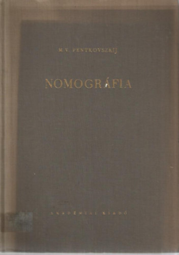 Pentkovszkij M. V. - Nomogrfia - Bkssy-fordts