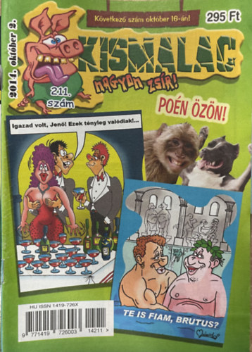 Kismalac 211. szám - 2014. október 2.