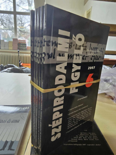Sz�pirodalmi Figyel� 2007/1-6. (hat k�tet)