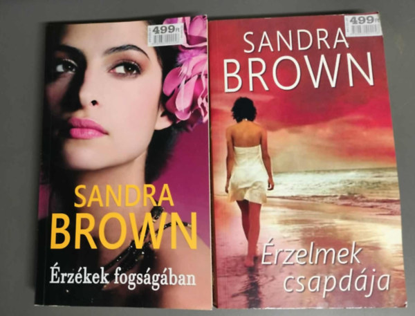 Sandra Brown - 2 db Sandra Brown könyv - Érzékek fogságában + Érzelmek csapdája