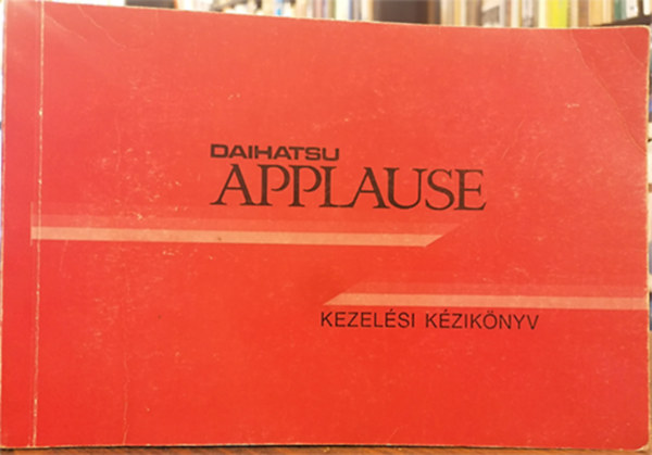 Daihatsu Applause - kezelsi kziknyv