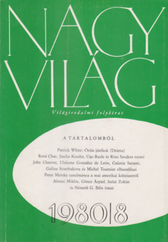 Nagyvilág 1980/8