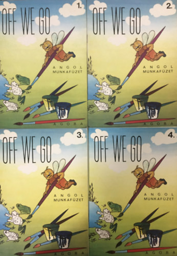 K�vi �va Kov�cs Anik� - Off We Go - Angol munkaf�zet 1-4. (4 f�zet)