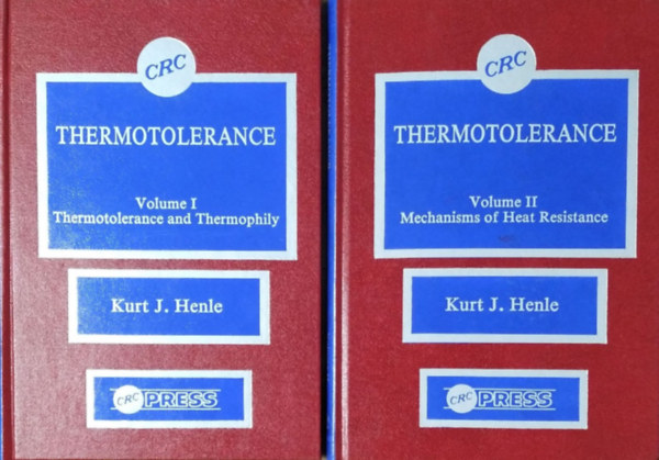 Kurt J. Henle - Themotolerance, Volumes I-II