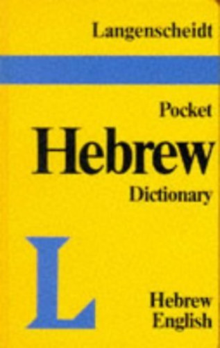 Karl Feyerabend - Langenscheidt Pocket Herbew Dictionary (Hebrew-English)