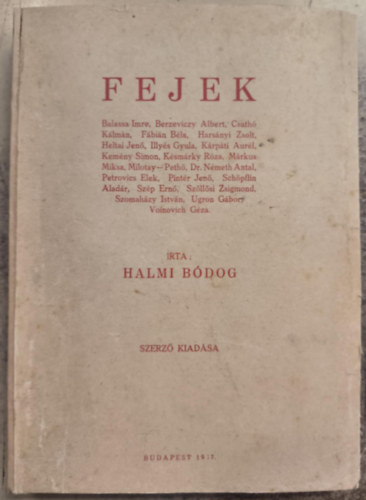 Halmi Bdog - Fejek