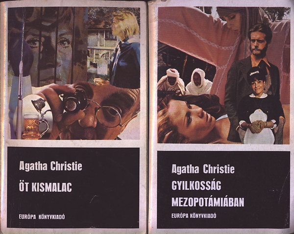 Agatha Christie - 2 db. klasszikus krimi (�t kismalac + Gyilkoss�g Mezopot�mi�ban)