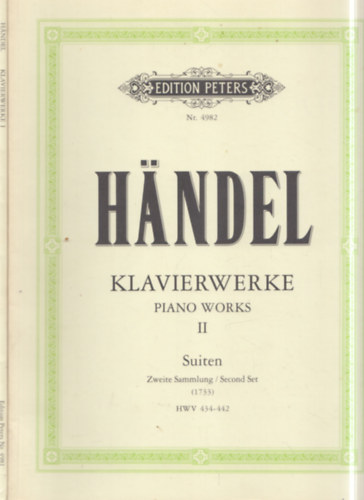 Händel Klavierwerke I-II.