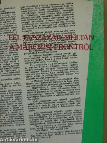 Pint�r Istv�n szerkeztette - F�l �vsz�zad m�lt�n a m�rciusi frontr�l