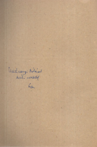 Mar�ti Egon - Megjegyz�sek a p�nhell�n versenyek periodos-gy�ztes fogalm�hoz  K�l�nlenyomat - dedik�lt