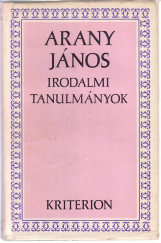 Arany J�nos - Irodalmi tanulm�nyok