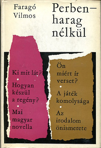 Farag� Vilmos - Perben - Harag n�lk�l