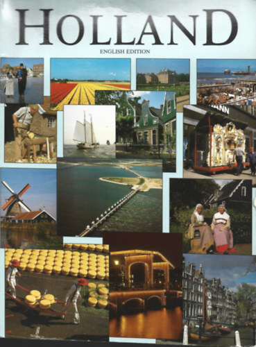 2 db fotalbum, Holland English edition, Amsterdam English edition