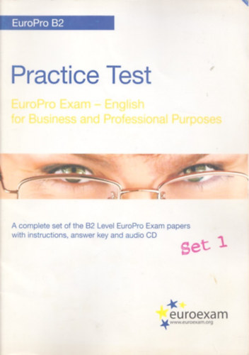 Practice Test - Euro Exam - Euro B2 - Set 1 + CD