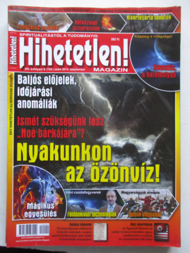 Hihetetlen! magazin 2014. szeptember