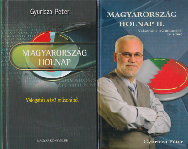 Gyuricza P�ter - 2 db Gyuricza P�ter riportreg�ny : Magyarorsz�g holnap I-II.