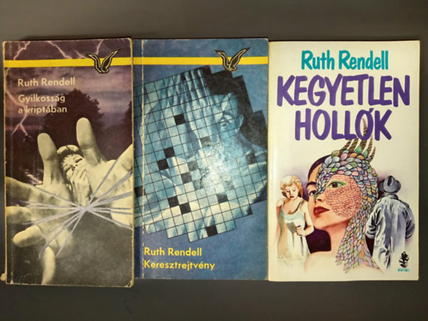 Ruth Rendell - Keresztrejtv�ny + Gyilkoss�g a kript�ban + Kegyetlen holl�k (3m�)