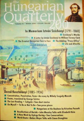 Zsfia Zachr  (Editor) - The Hungarian Quarterly 200 Volume 51 - Winter 2010