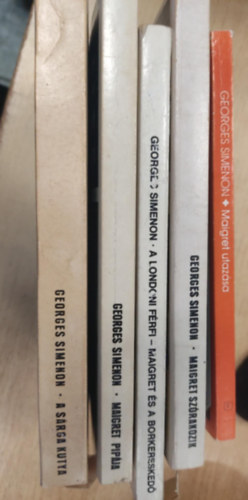 Georges Simenon - Georges Simenon csomag: Maigret utazsa + Maigret szrakozik + Maigret s a borkeresked + Maigret pipja + A srga kutya