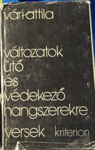 V�ri Attila - V�ltozatok �t� �s v�dekez� hangszerekre