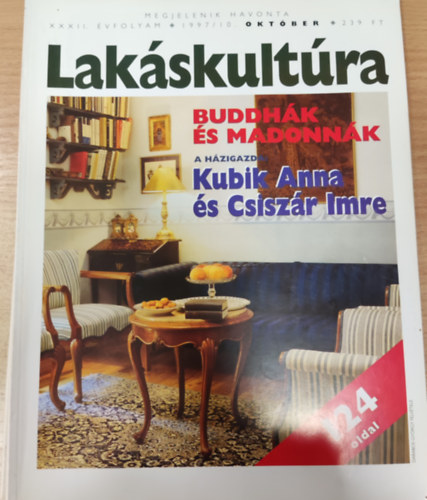 Lakskultra XXXII. vfolyam 1997. oktber/10. szm