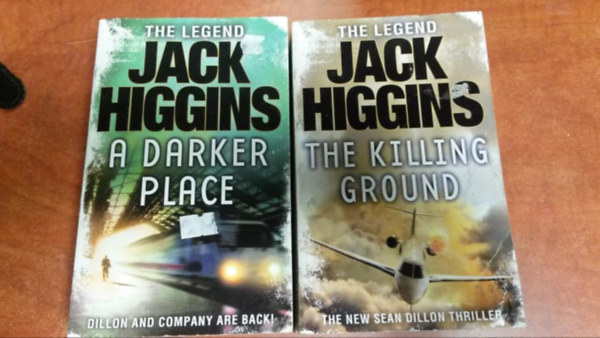 Jack Higgins - 2 db Jack Higgins knyv:A Darker Place,The Killing Ground