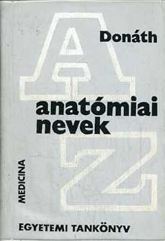 Dr. Donth Tibor - Anatmiai nevek a-z