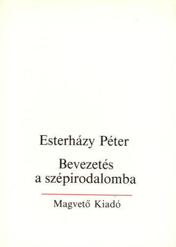 Esterhzy Pter - Bevezets a szpirodalomba