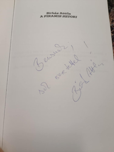 Birks Attila - Piramis sztori