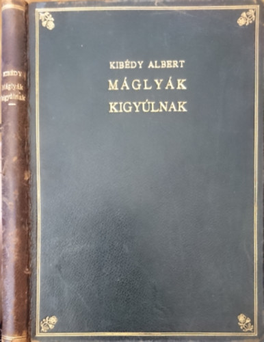 Kibédy Albert - Máglyák kigyúlnak (Dedikált, számozott) - Haranghy Jenő rajzaival