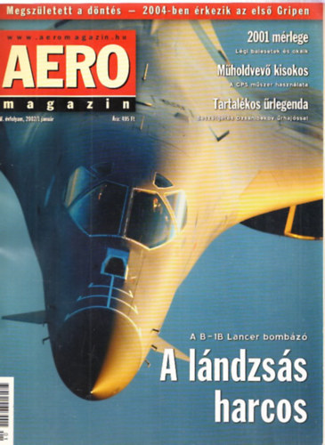 Sajtos Zoltn  (szerk.) - Aero magazin 2002/1-11. (11 db, lapszmonknt)