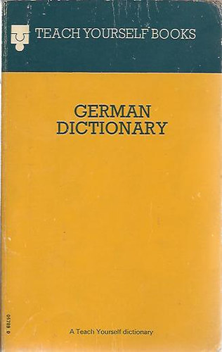 Concise German and English Dictionary