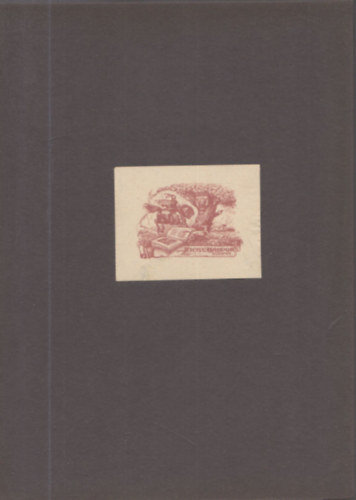 Ex Libris - Grf Zichy Nndor (1829-1911) (eredeti nyomat)