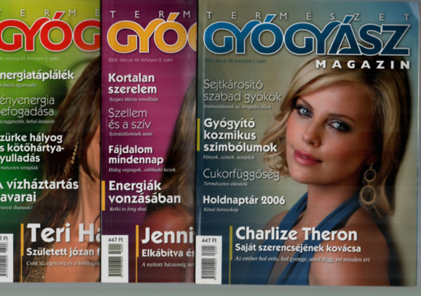 dr Görgei Katalin - Természetgyógyász magazin 2006/1-12. (teljes évfolyam számonként.)